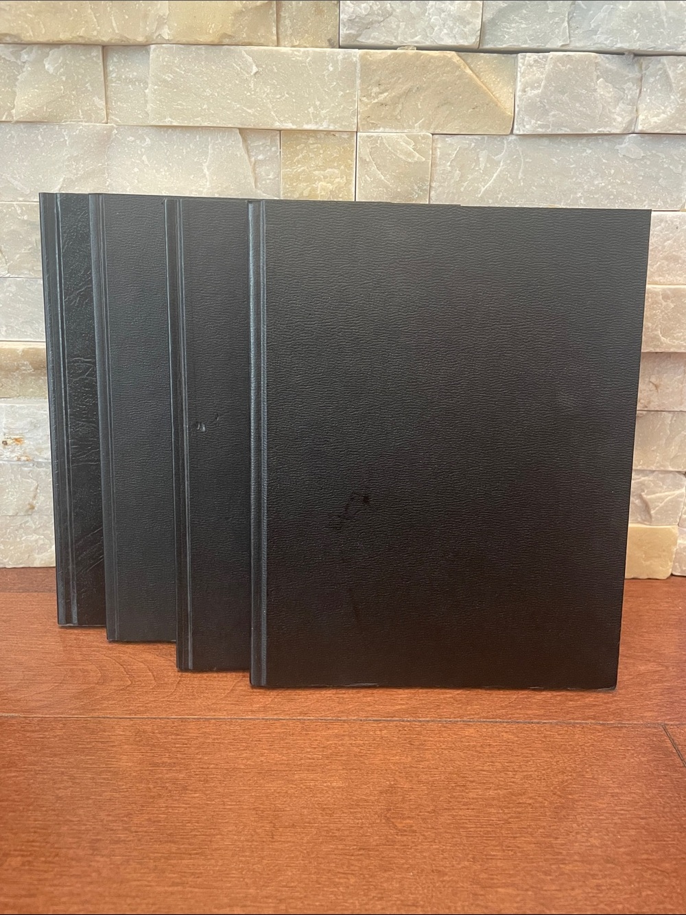 Four hardcover notebooks NEW